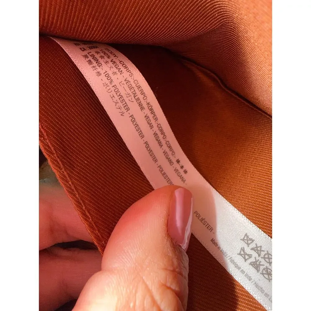 Free People Brown Vegan Leather Wallet